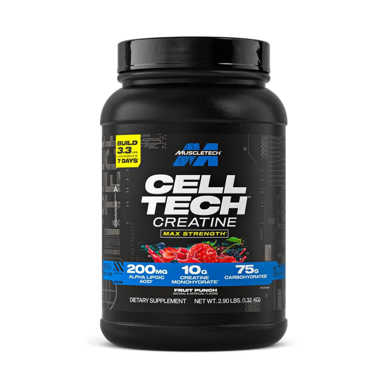 کراتین ترکیبی ماسل تک 1360 گرمی | MuscleTech Cell-Tech Creatine 1360g